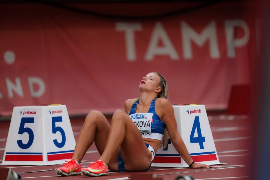 Laura Frličková na MEJ v Tampere