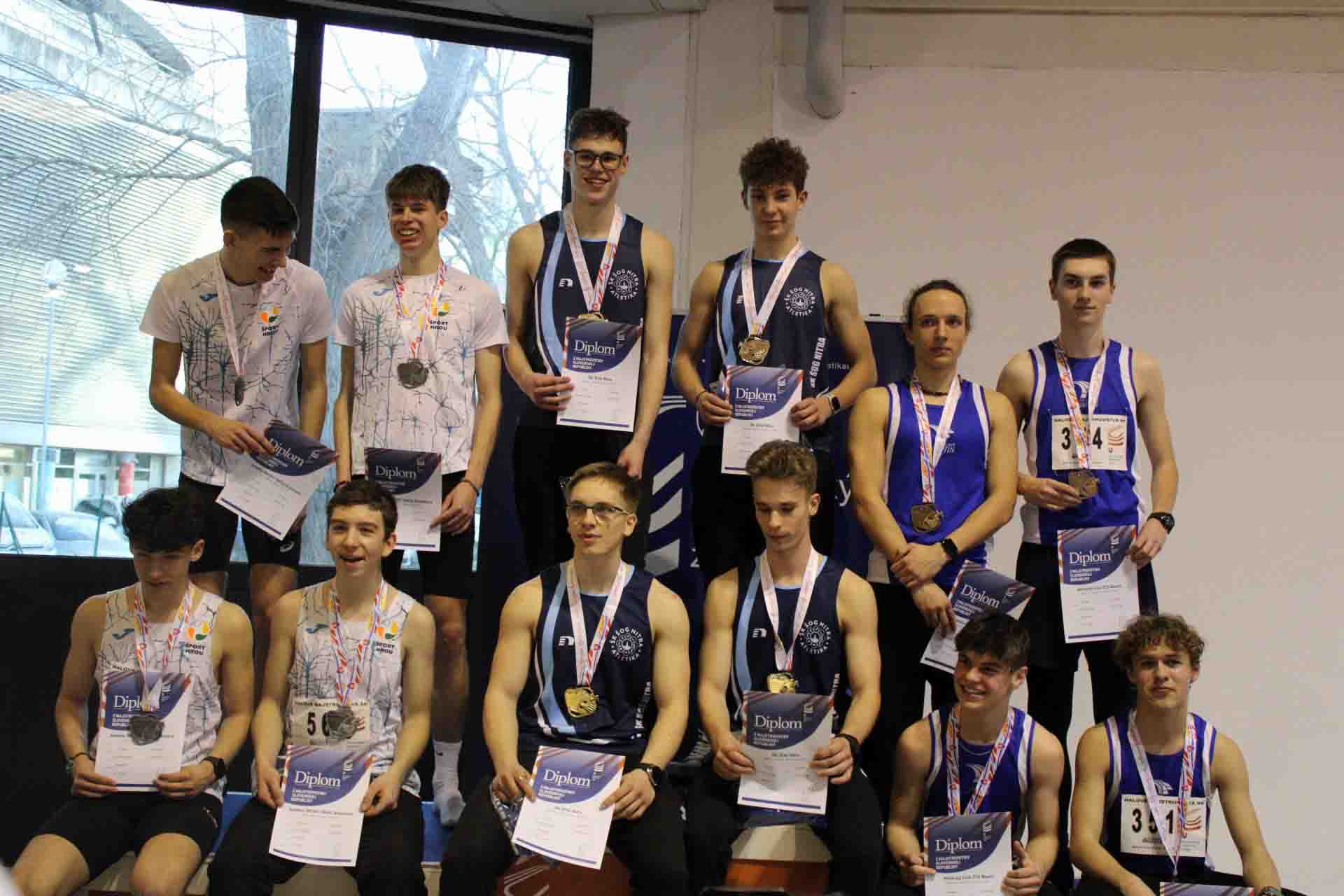 Matej Orlický, Dávid Vicáň, Róbert Maretta a Matúš Korinek